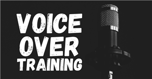 Voice Over Training with Microphone