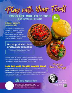 Food Art Grilled Edition Flyer