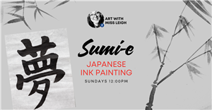 Sumi-e Japanese Ink Painting