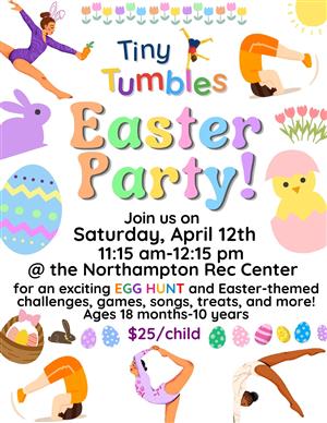 Tiny Tumbles Easter Party