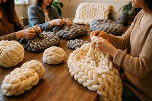 Chunky Knit Blanket