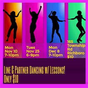 Line Dance Night New sessions