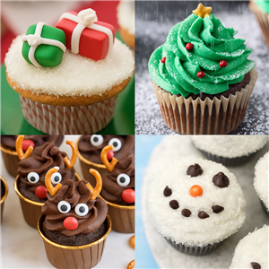 Holiday Cupcake Decorating