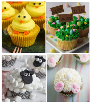 Spring Cupcake Decorating