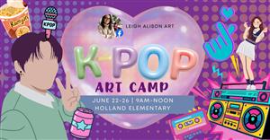 K Pop art camp