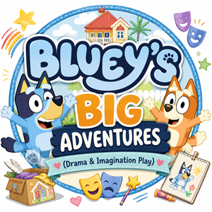 Bluey's Big Adventures Logo