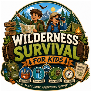 Wilderness Survival for Kids Logo