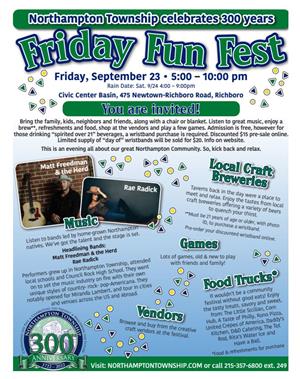 Friday Fun Fest Flyer