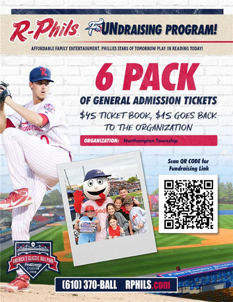Reading Phillies Sponsorship Flyer