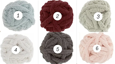 chunky knit blanket 1