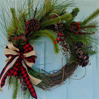 Grapevine wreath